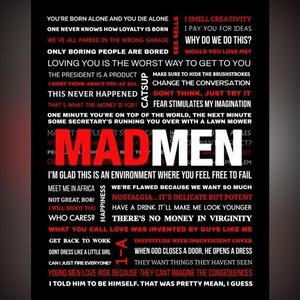 Mad Men Quotes Poster